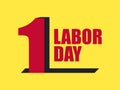 Labour Day 1st of May. International Workers Day. Vector