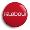 Labour Party Great Britain Button