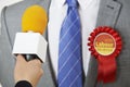 Labour Party Politician Being Interviewed By Journalist Royalty Free Stock Photo