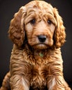Labradoodle Labrador Poodle puppy dog portrait