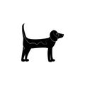 Labrador Retriever icon. Popular Breed of dogs element icon. Premium quality graphic design icon. Dog Signs and symbols collection