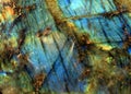 labradorite mineral texture Royalty Free Stock Photo