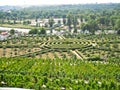 Labyrinth, Castle Troja, Czech Republic Royalty Free Stock Photo