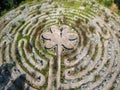 Labyrinth on the countryside of Hogsback on South Africa