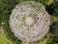 Labyrinth on the countryside of Hogsback, South Africa