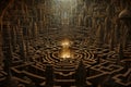 Labyrinth maze concept