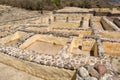 Walls of Yagul zapotec ruins in Oaxaca Mexico Royalty Free Stock Photo