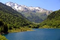 Lake of Artouste in the French Pyrenees.