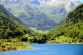 Lake of Artouste in the French Pyrenees.