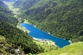 Lake of Artouste in the French Pyrenees.