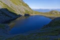 Lac de Crop, one of numerous lakes in Belledonne Royalty Free Stock Photo