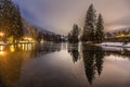 Lac De Gailand, Chamonix Mont Blanc, France Royalty Free Stock Photo