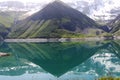 Artificial Lac de Grand-Maison, Rhone-Alpes in France