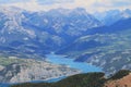 Durance River in the Hautes-Alpes, France