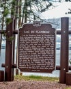 Lac Du Flambeau Historical Marker - Wisconsin