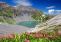 Lac du Vieux Emosson Royalty Free Stock Photo