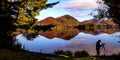 Lac Superieur, Mont-tremblant, Quebec, Canada Royalty Free Stock Photo