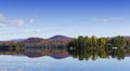 Lac-Superieur, Mont-tremblant, Quebec, Canada Royalty Free Stock Photo