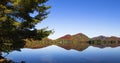Lac-Superieur, Mont-tremblant, Quebec, Canada Royalty Free Stock Photo