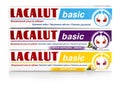 The Lacalut Aktiv medical toothpaste