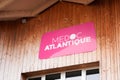 Medoc atlantique logo sign of agency local town and village association with logo sign