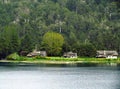 Lacar lake from San Martin de los Andes Royalty Free Stock Photo