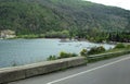 Lacar lake from San Martin de los Andes Royalty Free Stock Photo