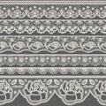Lace borders Royalty Free Stock Photo