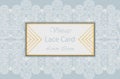 Lace card Vector. Delicate handmade ornament vintage retro styles Royalty Free Stock Photo