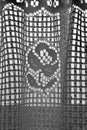 Lace Curtain Detail Royalty Free Stock Photo
