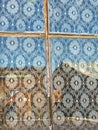 Lace Curtains - Window frame Royalty Free Stock Photo