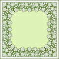 Lace. Floral Pattern. Royalty Free Stock Photo