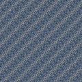 Lace and jeans texture background in dark blue and ecru colors