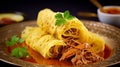 Lace-like roti jala, Malaysian net crepes. Delicate, golden swirls resembling a floral pattern