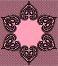 Lace Pattern. Lace Vector Background. Royalty Free Stock Photo