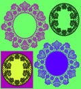 Lace Pattern. Lace Vector Background. Royalty Free Stock Photo