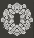 Lace Pattern. Lace Vector Background.