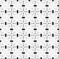Seamless lace pattern. Christmas background Royalty Free Stock Photo