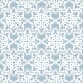 Seamless lace pattern. Christmas background Royalty Free Stock Photo