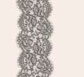 Lace Ribbon Seamless Pattern. Royalty Free Stock Photo