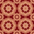 Lace seamless pattern, colors elegant print background Royalty Free Stock Photo