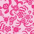 Lace seamless pattern with flowers