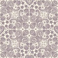 Lace Seamless Pattern. Lace Vector Background. Royalty Free Stock Photo