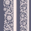Lace Seamless Pattern. Royalty Free Stock Photo
