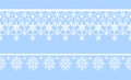 Lace snowflakes