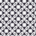 Lace vector seamless pattern. Rhombus texture Royalty Free Stock Photo