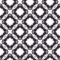 Lace vector seamless pattern, tiling Royalty Free Stock Photo