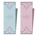 Lace wedding cards