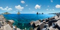 Lachea Island on Aci Trezza, Sicily coast