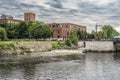 Lachine Canal locks Royalty Free Stock Photo